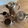 Antique 'Gresham hotel' silver lated tea set Image 3