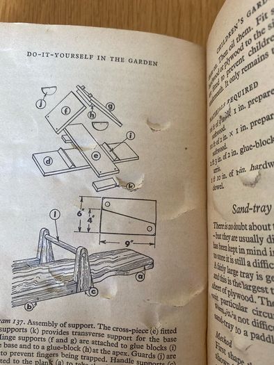 Vintage Book Barry Bucknell Do It Yourself In The Garden