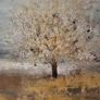 Large Framed Tree Canvas Print Image 2