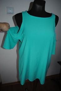 Celadon top cold shoulders size UK12/14 EU40 Postage included
