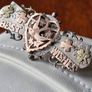 bird themed victorian sweetheart brooch best wishes. Image 6
