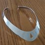 Substantial silver mid-century 1950 Egyptian choker necklace Image 3