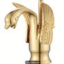 Gold Bathroom Faucet Bathroom Mixer Tap Basin Mixer Tap Bathroom Golden Animal Swan Tap Image 4