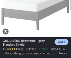 Ikea Gullaberg single bed