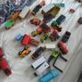 Thomas the tank engine trains and wooden tracks Image 5