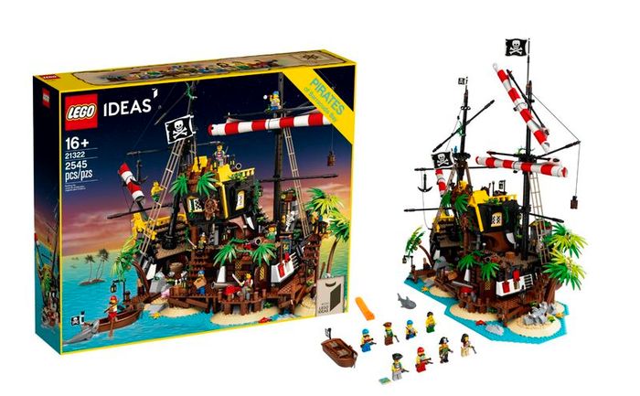 Lego Ideas Set No. 21322 - Pirates of Barracuda Bay - Sealed