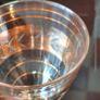 Vintage Mid-Century Modern Handmade Ussr Crystal Decanter & Six Cordial/Port/Sherry Glasses Set With Gold Bands, Barware - 7 pcs Image 6