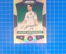 Javier Hernandez On card Autograph