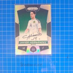 Javier Hernandez On card Autograph