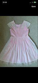 Girls pink dress