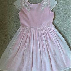 Girls pink dress
