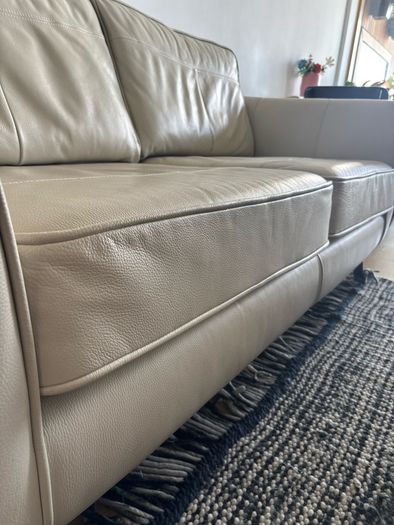 Italian leather sofa