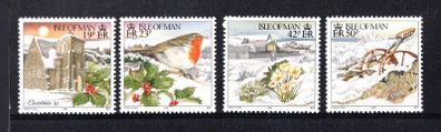 1995 Isle of Man Christmas Commemorative Stamps Mint Never Hinged (MNH)