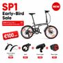 DYU SP1 Removable Power Bank Folding Electric Bike Image 3