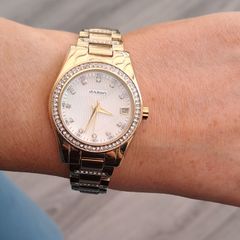 gold plated dalton watch