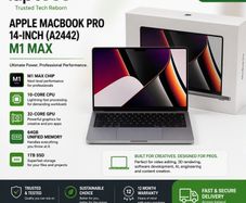 Apple Macbook Pro 14" A2442 | M1 Max | 64gb Ram | 1tb Ssd | 10-core Cpu | 32-core Gpu | New In Box