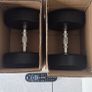 brand new 2x22.5kilo dumbbell weight set Image 6
