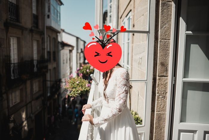 wedding dress size S / EU 36
