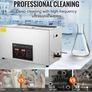30L Professional Ultrasonic Cleaner with Digital Timer & Heater Ultra Sonic Jewelry Cleaner, Stainless Steel Heated Cleaning Machine for Glasses Watch Rings Small Parts Circuit Board Image 2