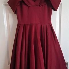 Club L london - burgandy dress size 10