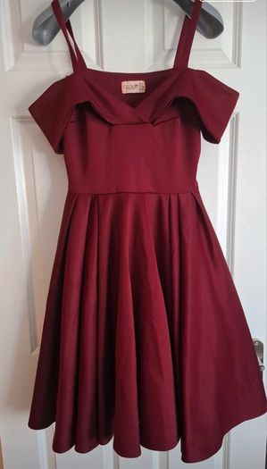 Club L london - burgandy dress size 10
