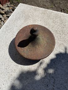 Vintage Cast Iron Waste Pipe Cowl