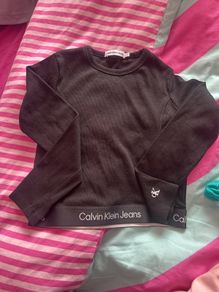 Calvin Klein Girls Top NWOT - Age 8