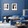 Hippy One, Large framed print by artist Helen Mathews. Image 2