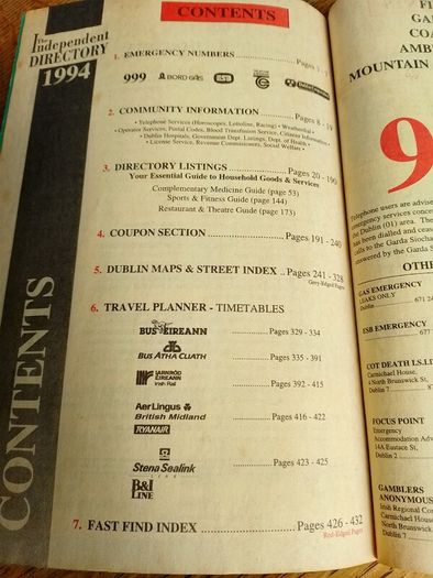 Dublin Directory 1994