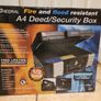 A4 Fire & Waterproof Security Chest Box Suitcase UL Certified Lockable Image 2
