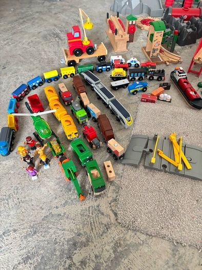 Brio Wooden Train Set Bundle