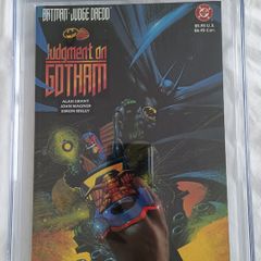 Batman / Judge Dredd  Judgement on Gotham  CGC 9.8 Certified Graded Comic Framed 2000ad DC