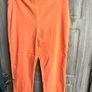Orange Cropped Trousers - Medium Image 2
