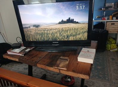 Table Desk Retro Singer  Steel