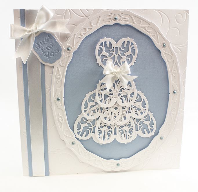 Tonic Rococco Die & Stamp sets - VINE Heart