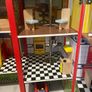KidKraft Everyday Heroes wooden play set Police and Fire Station Excellent Condition Image 8