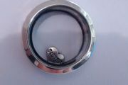 Floating Charm Locket Pendant