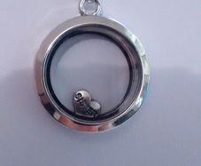 Floating Charm Locket Pendant