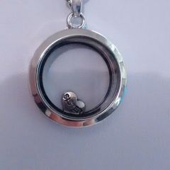 Floating Charm Locket Pendant