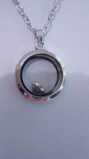 Floating Charm Locket Pendant