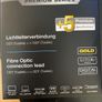 Vivanco Optical Toslink to Toslink Premium Connection Cable 1.2m FREE DELIVERY Image 3