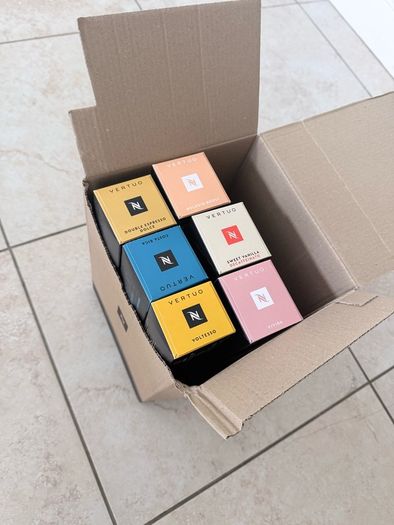 Brand New Nespresso Vertuo Pop Coffee Machine Magimix Blue 60 Capsules