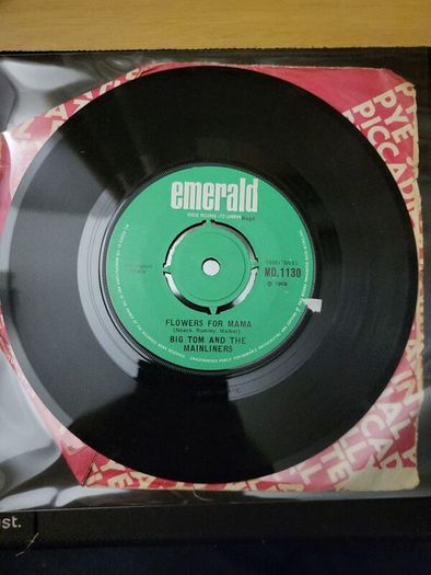 Big Tom And The Mainliners Flowers For Mama 7 inch Vinyl