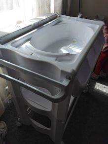 Babylo Bath and Baby Changing Table Koala Green