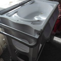 Babylo Bath and Baby Changing Table Koala Green