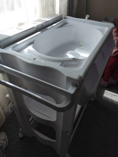 Babylo Bath and Baby Changing Table Koala Green