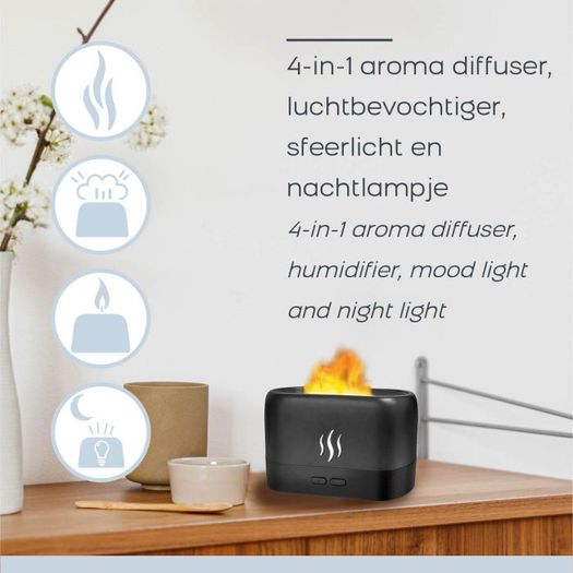 Humidy Flame Aroma Diffuser