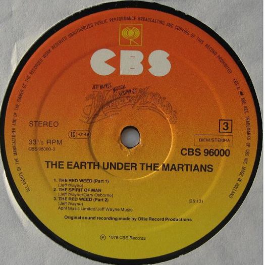 Jeff Wayne Jeff Wayne's Musical Version Of The War Of The Worlds