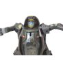 Star Wars Transformers Crossover Obi-Wan Kenobi Jedi Starfighter Action Figure Hasbro 2005 Image 9