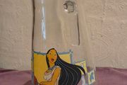 1990's Disney Pocahontas Glass Pitcher